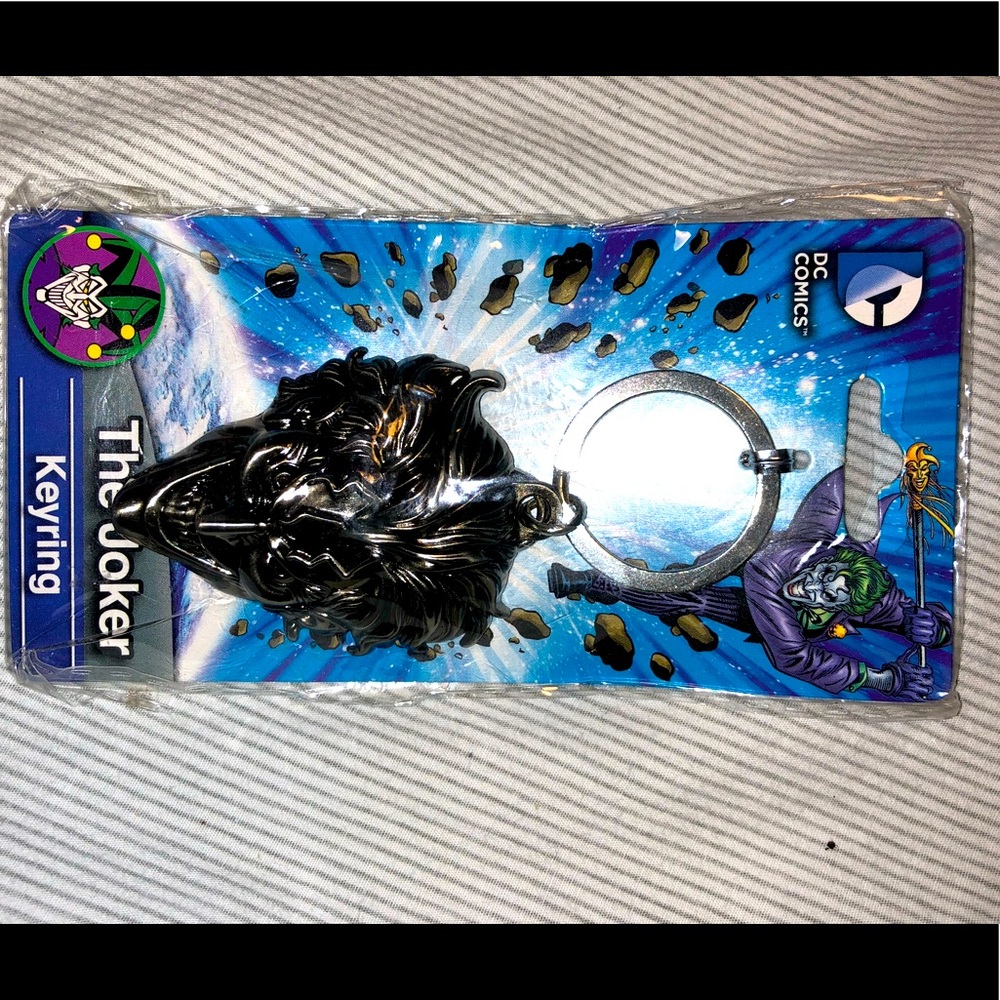 DC Comics Joker Key Ring, NWT